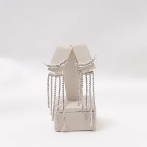 BRINCO FRANJA MONTAGEM COM ZIRCÔNIA BANHO PRATA