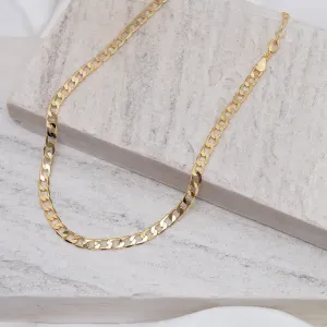 CHOKER GRUMET FEMININA BANHO OURO 18K