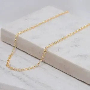 CORRENTE ELO PORTUGUÊS P 4MM BANHO OURO 18K