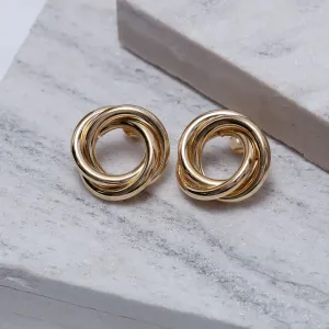 BRINCO NÓZINHO LISO BANHO OURO 18K