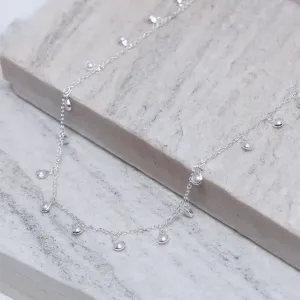 CHOKER PÉROLAS BANHO PRATA