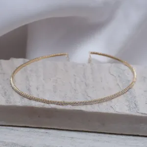 COLAR ARO RIVIERA PP BANHO OURO 18K