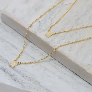 COLAR ESCAPULÁRIO SAGRADO CORAÇÃO P BANHO OURO 18K