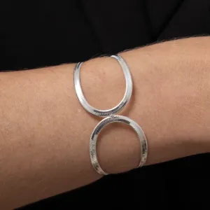 PULSEIRA FITA ESPELHADA P DUPLA BANHO PRATA