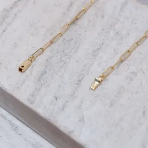 CORRENTE MASCULINA ELOS CARTIER FINO BANHO OURO 18K