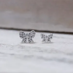 BRINCO LAÇO M CRAVEJADO BANHO PRATA