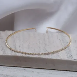 COLAR ARO RIVIERA PP BANHO OURO 18K