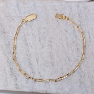 PULSEIRA MASCULINA CARTIER FINA BANHO OURO 18K