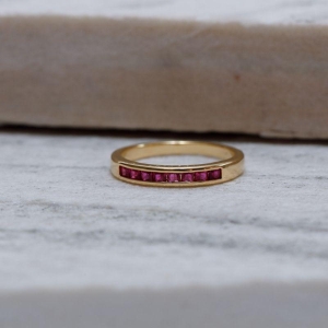 ANEL APARADOR DE ALIANÇA PINK BANHO OURO 18K