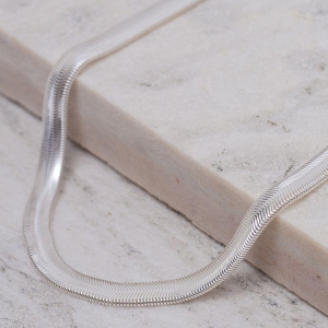 COLAR MALHA ALEMÃ M BANHO PRATA