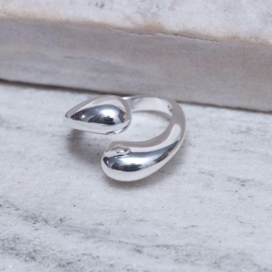 ANEL ABAULADO REGULÁVEL BANHO PRATA