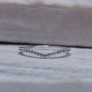 ANEL ONDINHA DO MAR COM CRAVEJADA BANHO PRATA