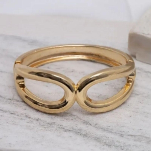 BRACELETE LISO BANHO OURO 18K