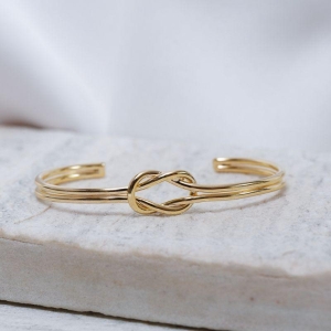 BRACELETE NÓZINHO G BANHO OURO 18K