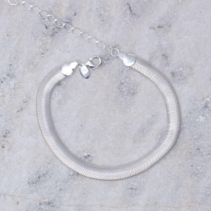 PULSEIRA FIO ALEMÃO M BANHO PRATA