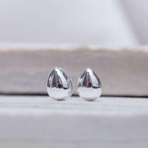 BRINCO ARGOLA CLICK GOTA BANHO PRATA