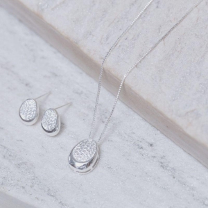 CONJUNTO ORGÂNICO CRISTAL BANHO PRATA