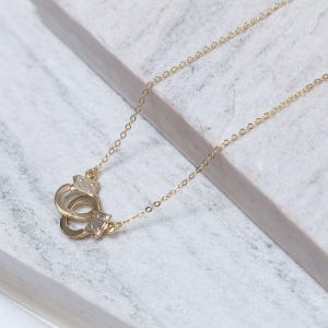 COLAR ALGEMAS BANHO OURO 18K