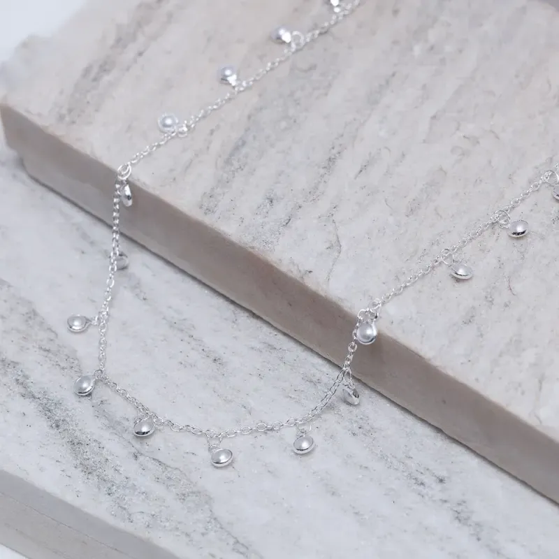 CHOKER PÉROLAS BANHO PRATA