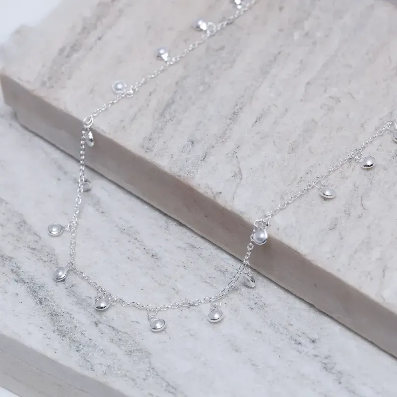 CHOKER PÉROLAS BANHO PRATA