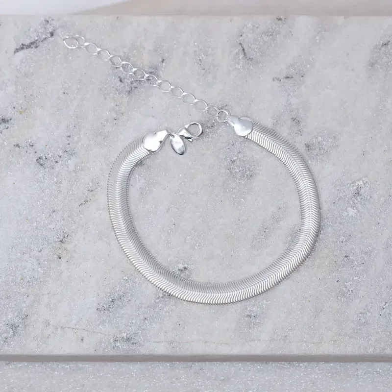 PULSEIRA FIO ALEMÃO M BANHO PRATA