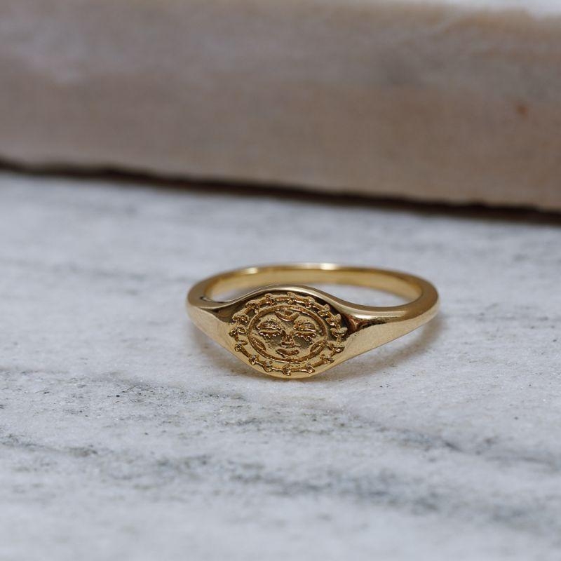 ANEL SOLARIS BANHO OURO 18K