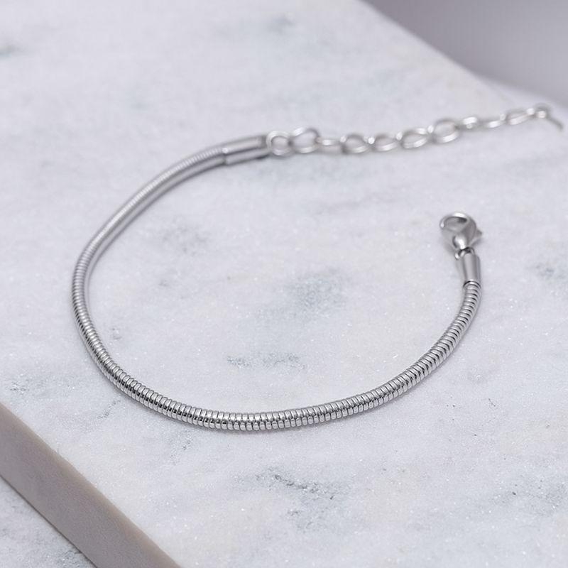 PULSEIRA RABO DE RATO PP BANHO PRATA