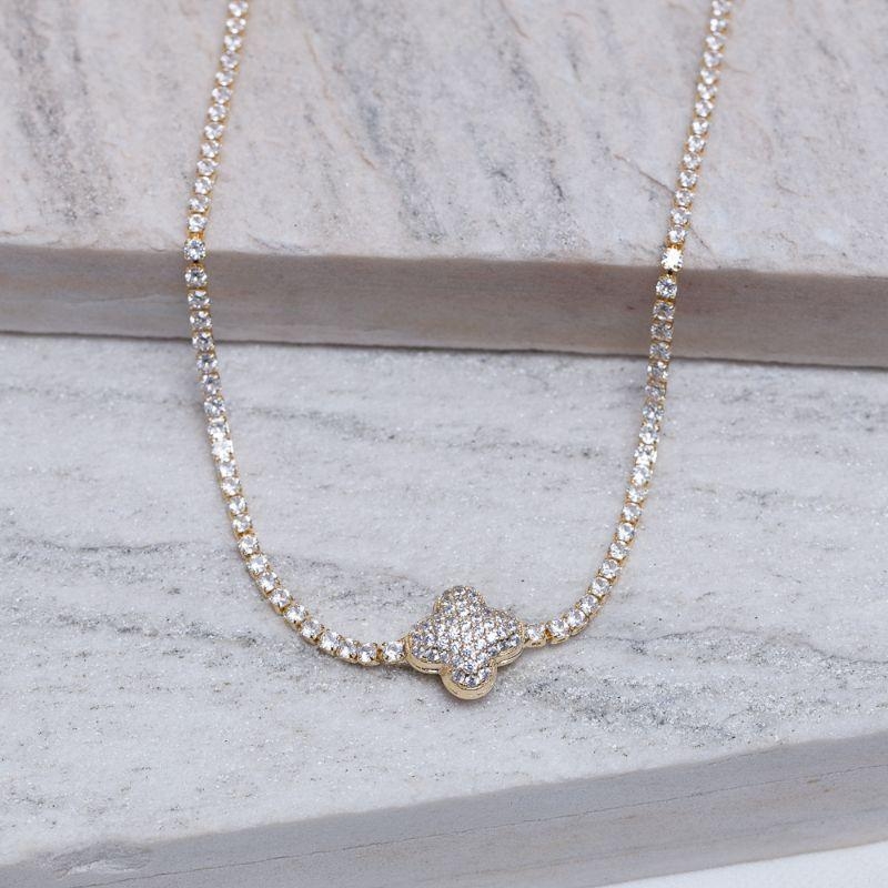 CHOKER RIVIERA VIRGINIA PUFFER BANHO OURO 18K