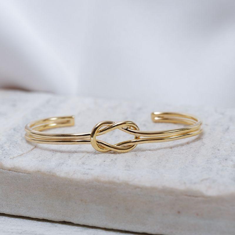 BRACELETE NÓZINHO G BANHO OURO 18K