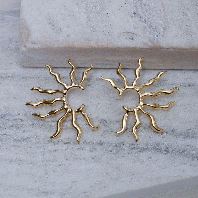 BRINCO SOLARIS BANHO OURO 18K