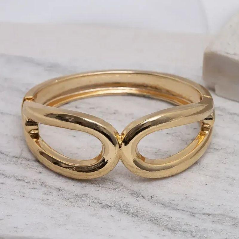 BRACELETE LISO BANHO OURO 18K