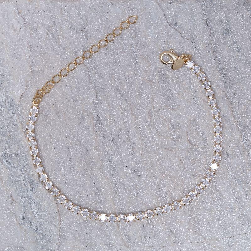 PULSEIRA RIVIERA P BANHO OURO 18K