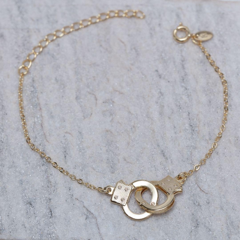 PULSEIRA ALGEMAS BANHO OURO 18K