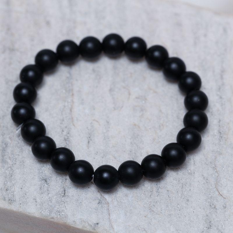 PULSEIRA BOLA PEDRAS ÔNIX