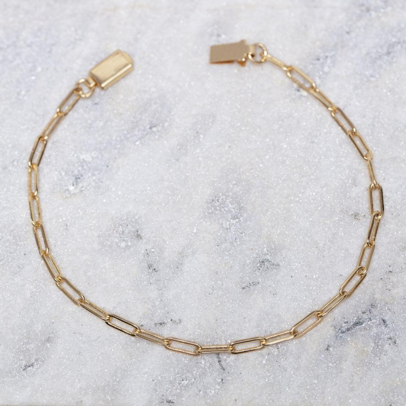 PULSEIRA MASCULINA ELOS CARTIER CT BANHO OURO 18K