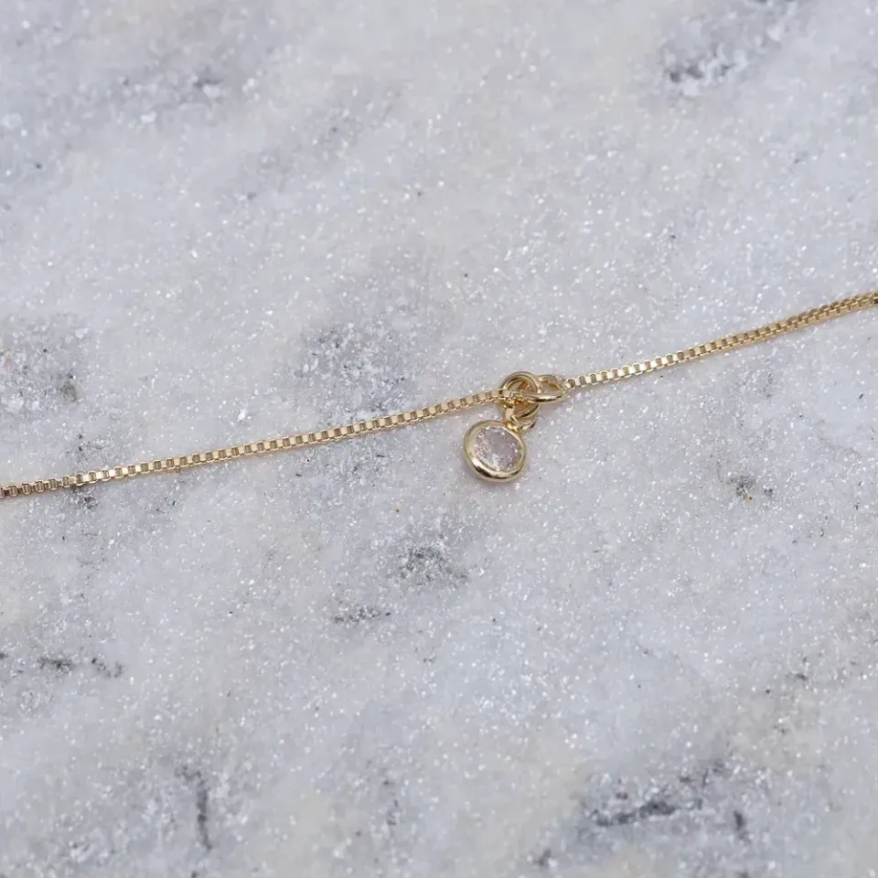 PULSEIRA INFANTIL PONTO DE LUZ BANHO OURO 18K