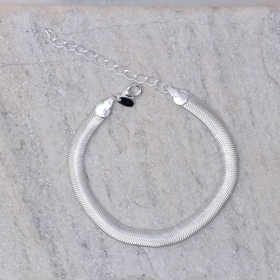 PULSEIRA FIO ALEMÃO M BANHO PRATA