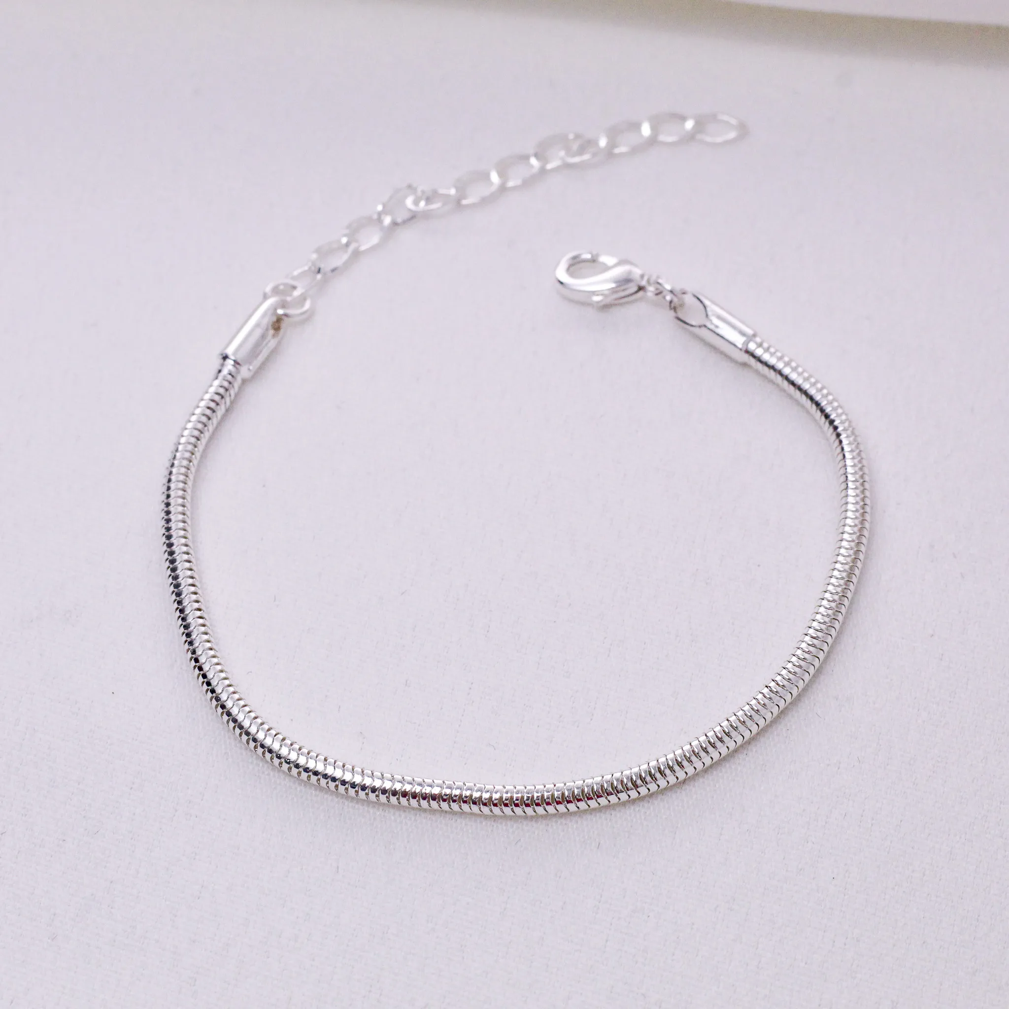 PULSEIRA RABO DE RATO PP BANHO PRATA
