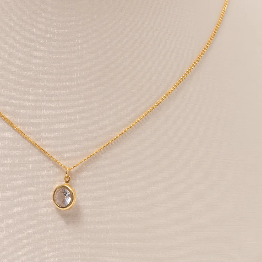 CHOKER PONTO DE LUZ BANHO OURO 18K