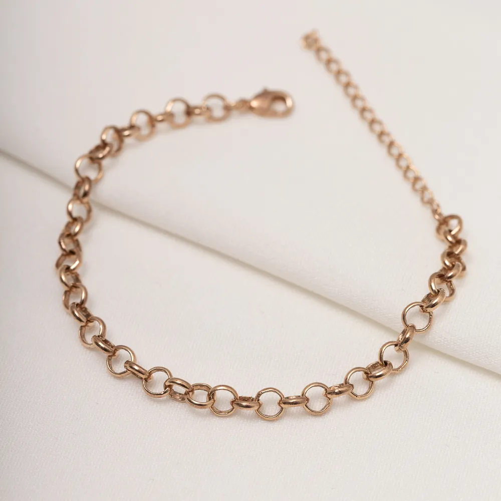 PULSEIRA ELO PORTUGUÊS P BANHO OURO 18K