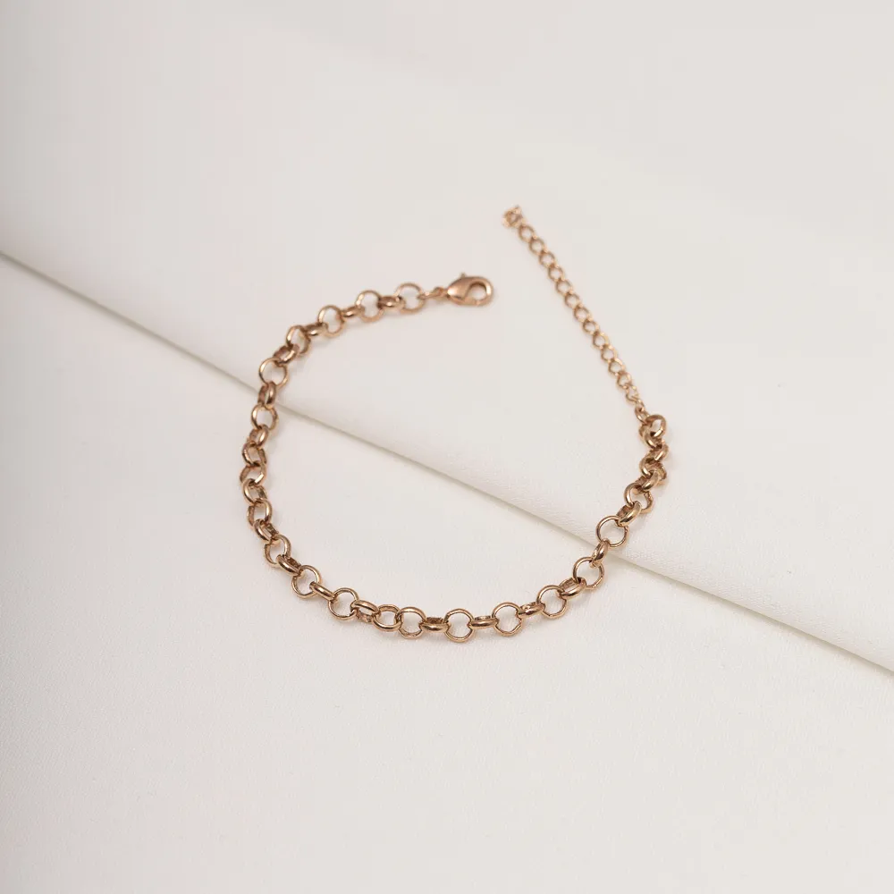 PULSEIRA ELO PORTUGUÊS P BANHO OURO 18K