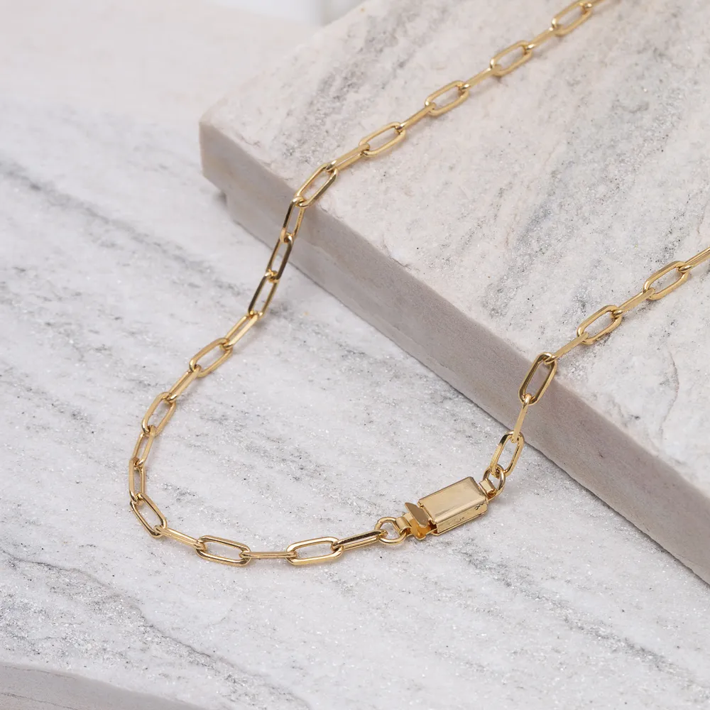 CORRENTE MASCULINA CARTIER BANHO OURO 18K