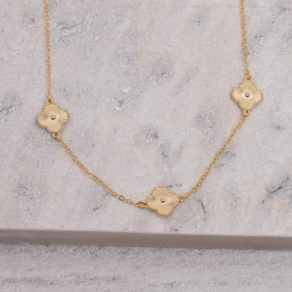 CHOKER VIRGINIA LISA BANHO OURO 18K