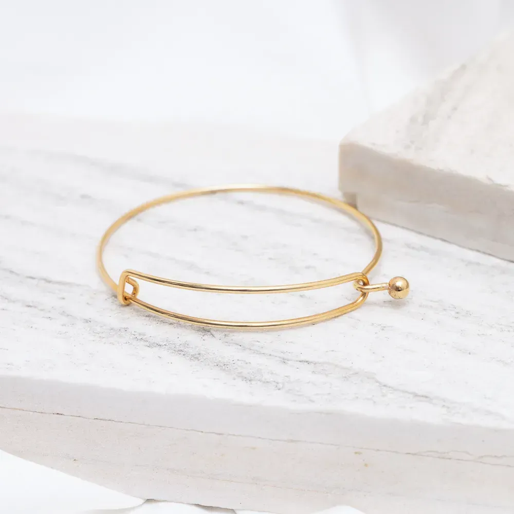 BRACELETE VAZADO BANHO OURO 18K
