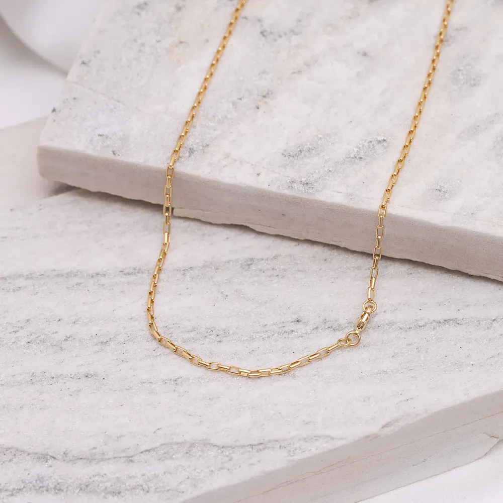 CORRENTE MASCULINA FINA BANHO OURO 18K