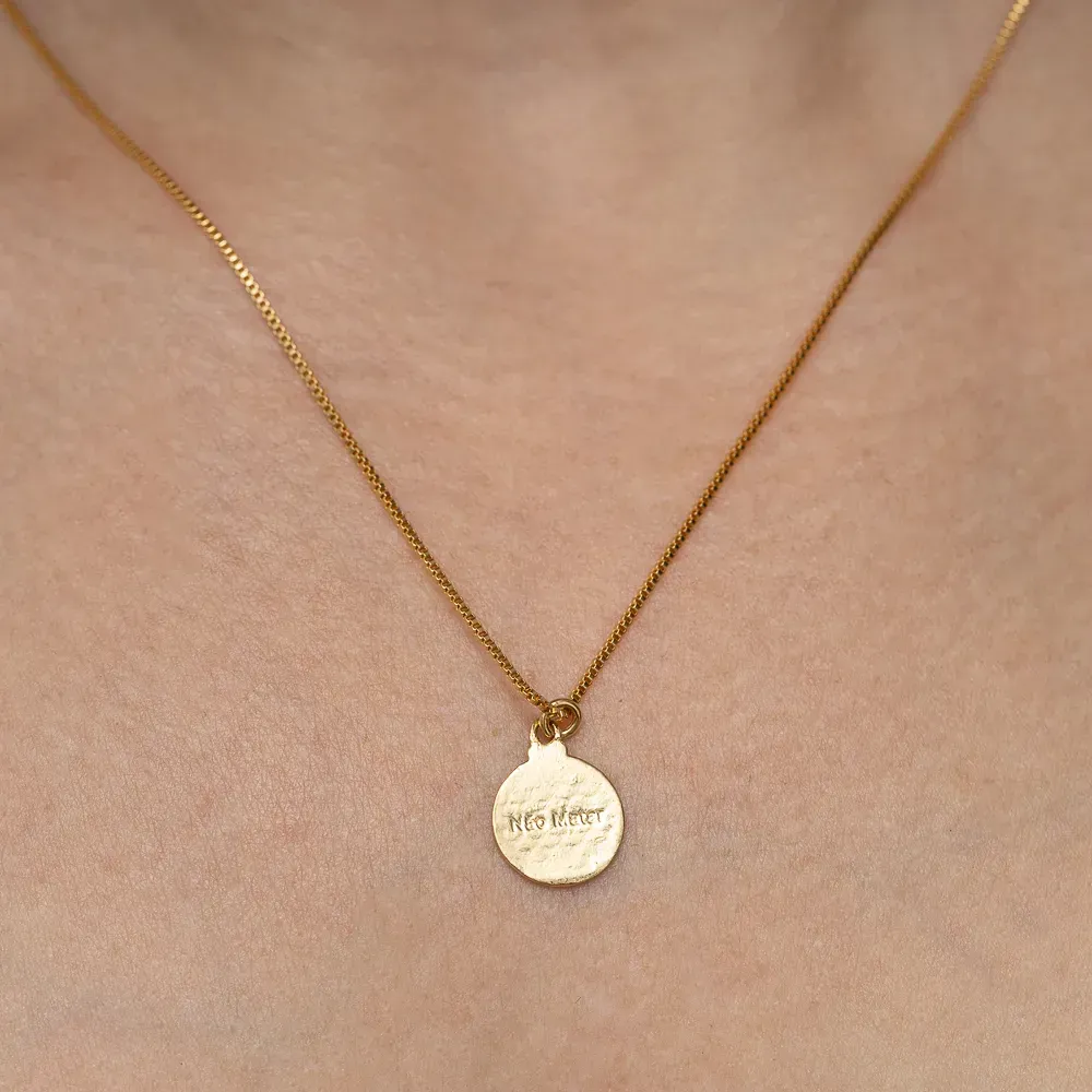 COLAR MEDALHA 10 MANDAMENTOS SORTIDOS BANHO OURO 18K