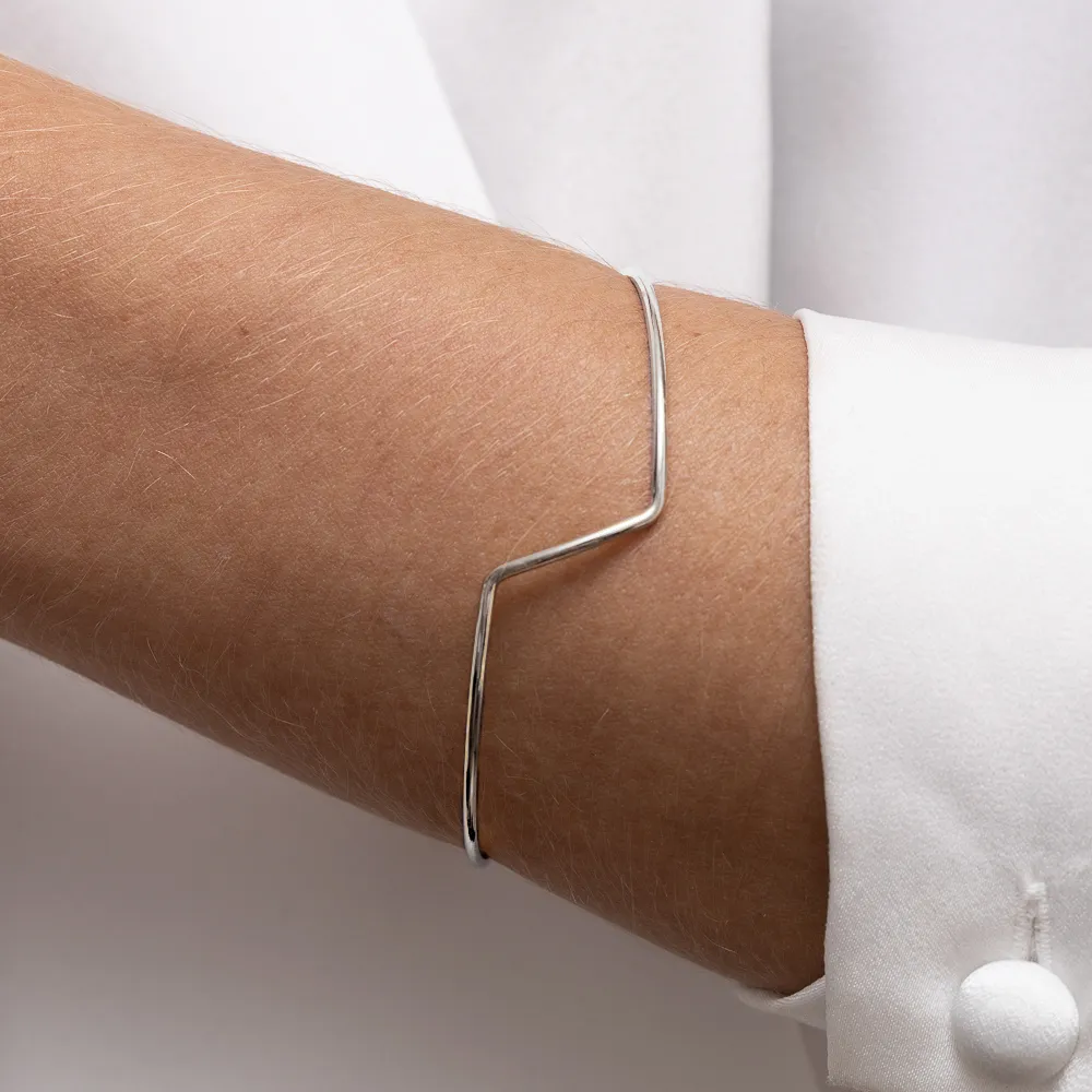 BRACELETE LISO FINO BANHO PRATA
