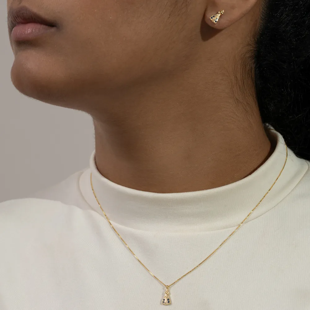 CONJUNTO NOSSA SENHORA P BANHO OURO 18K