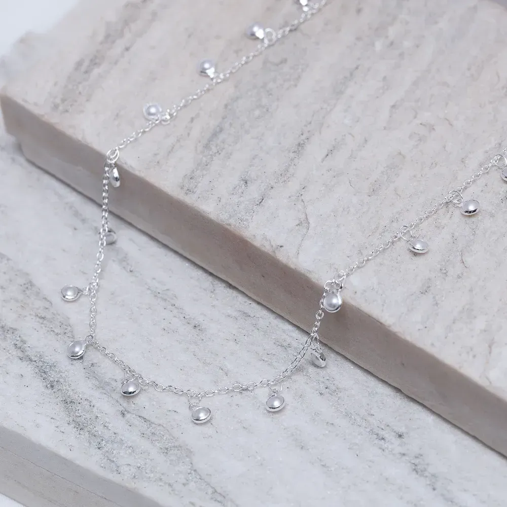 CHOKER PÉROLAS BANHO PRATA