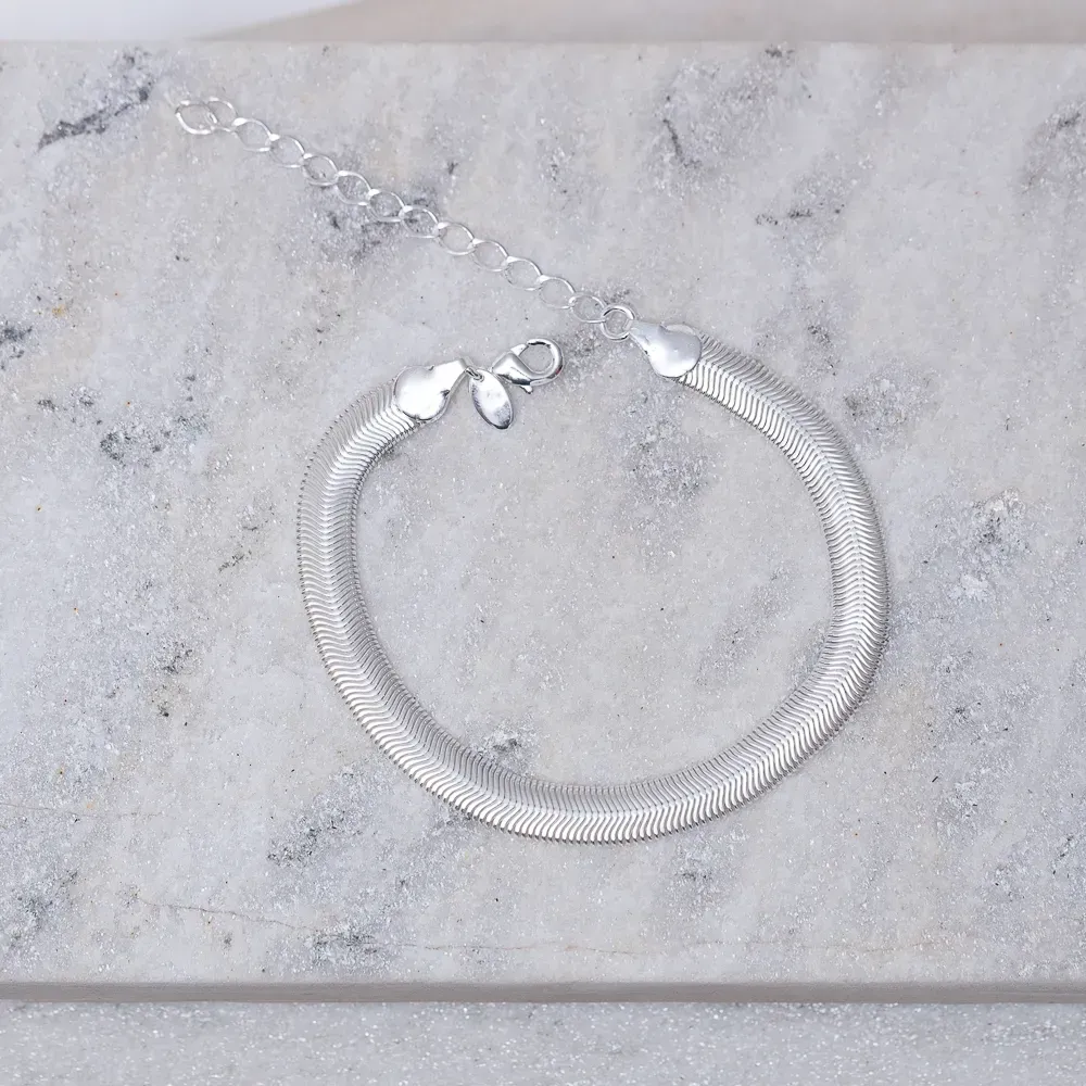 PULSEIRA FIO ALEMÃO M BANHO PRATA